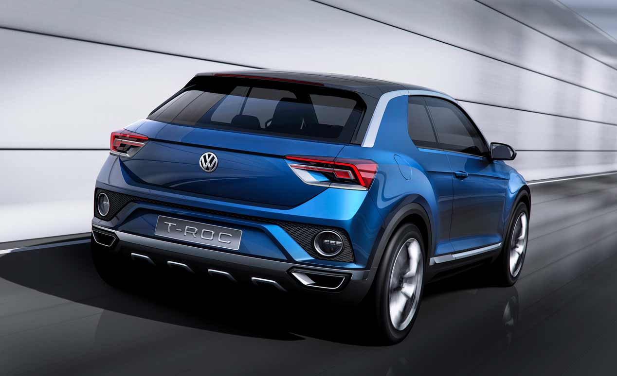 Volkswagen T-Roc, el Golf SUV, en el Salón de Frankfurt