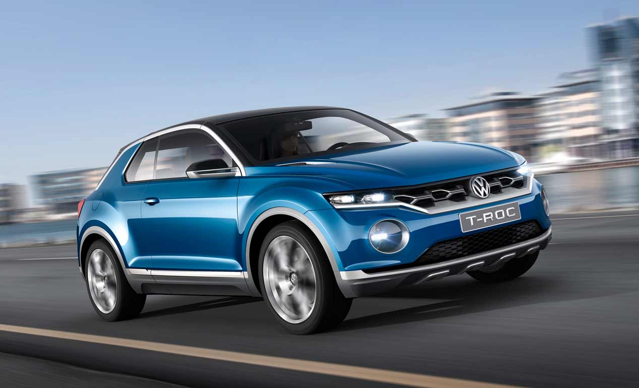 Volkswagen T-Roc, el Golf SUV, en el Salón de Frankfurt
