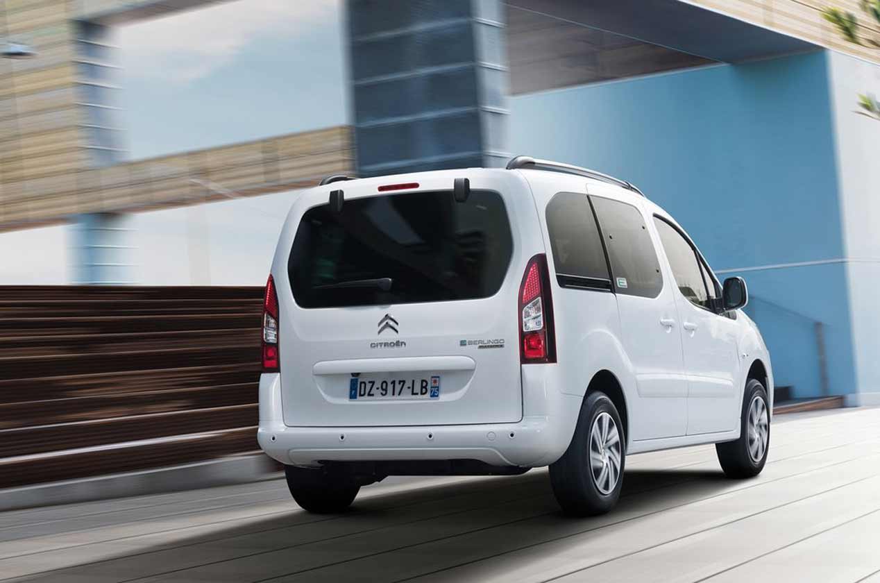 El Citroën E-Berlingo Multispace Eléctrico, en fotos