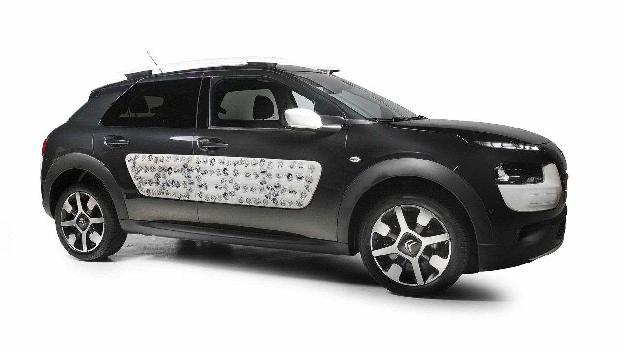 El Citroën C4 Cactus by Bnomio pasa por ser el primer coche tatuado