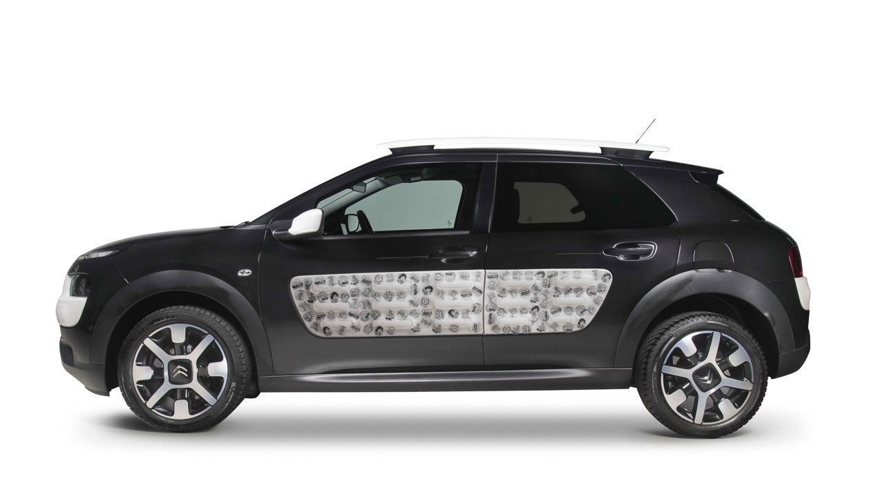 El Citroën C4 Cactus by Bnomio pasa por ser el primer coche tatuado