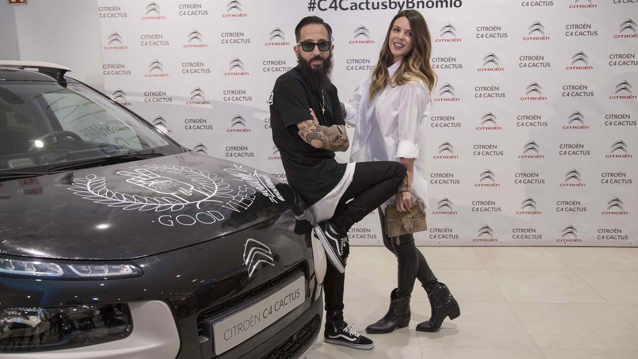 El Citroën C4 Cactus by Bnomio pasa por ser el primer coche tatuado