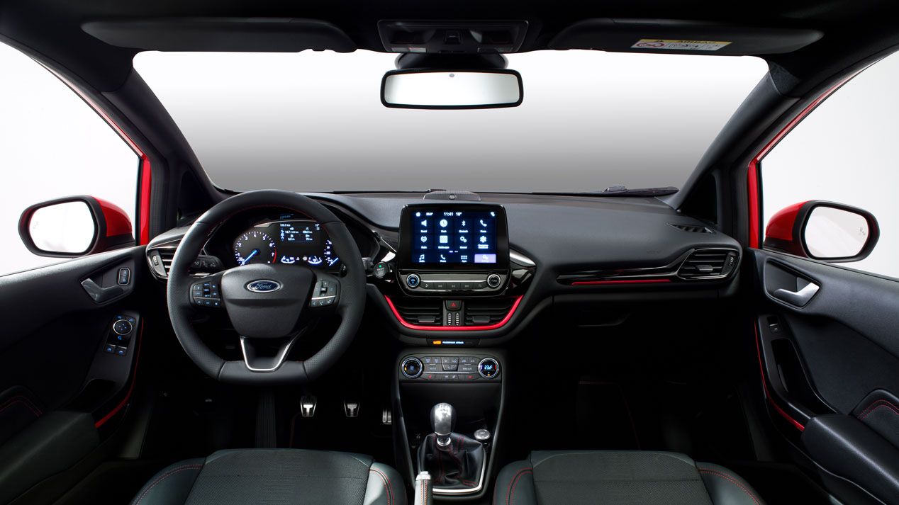 Nuevo Ford Fiesta, diseño interior