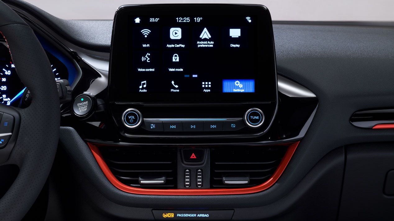 Nuevo Ford Fiesta, diseño interior