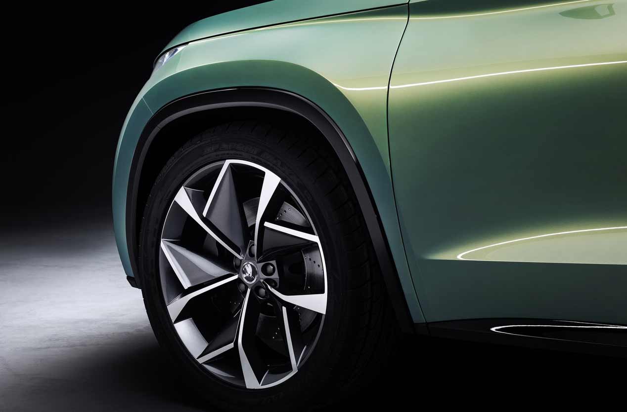 Skoda Vision E Concept: ¿Kodiaq Coupé o Kodiaq eléctrico?