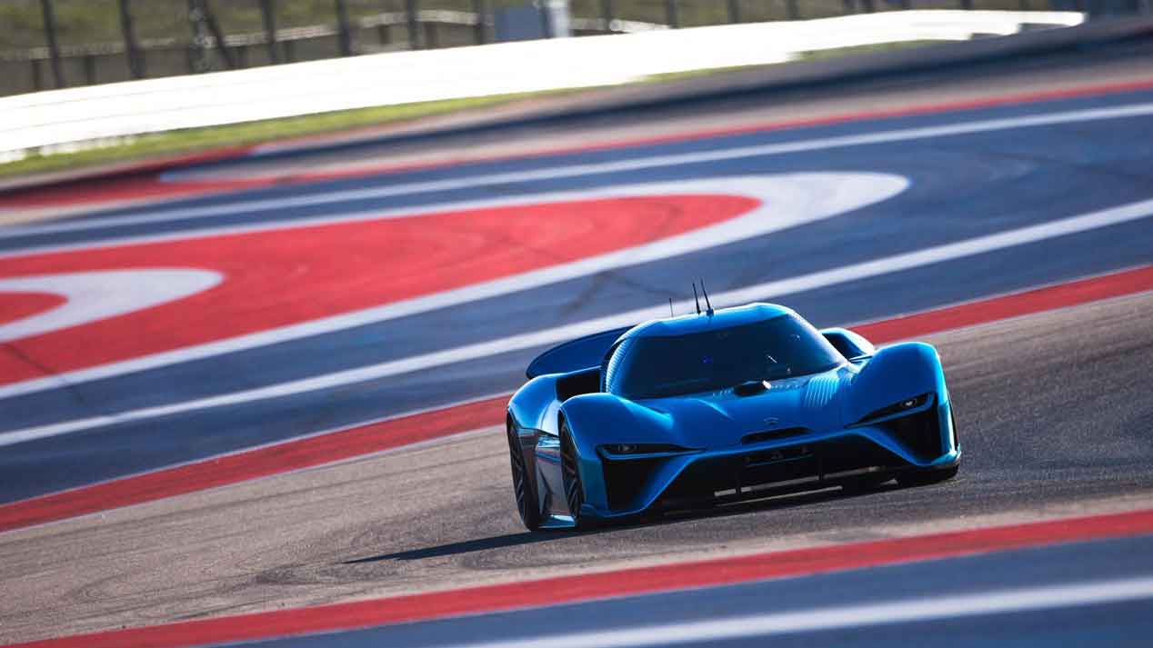 NIO EP9, el coche eléctrico y autónomo más rápido