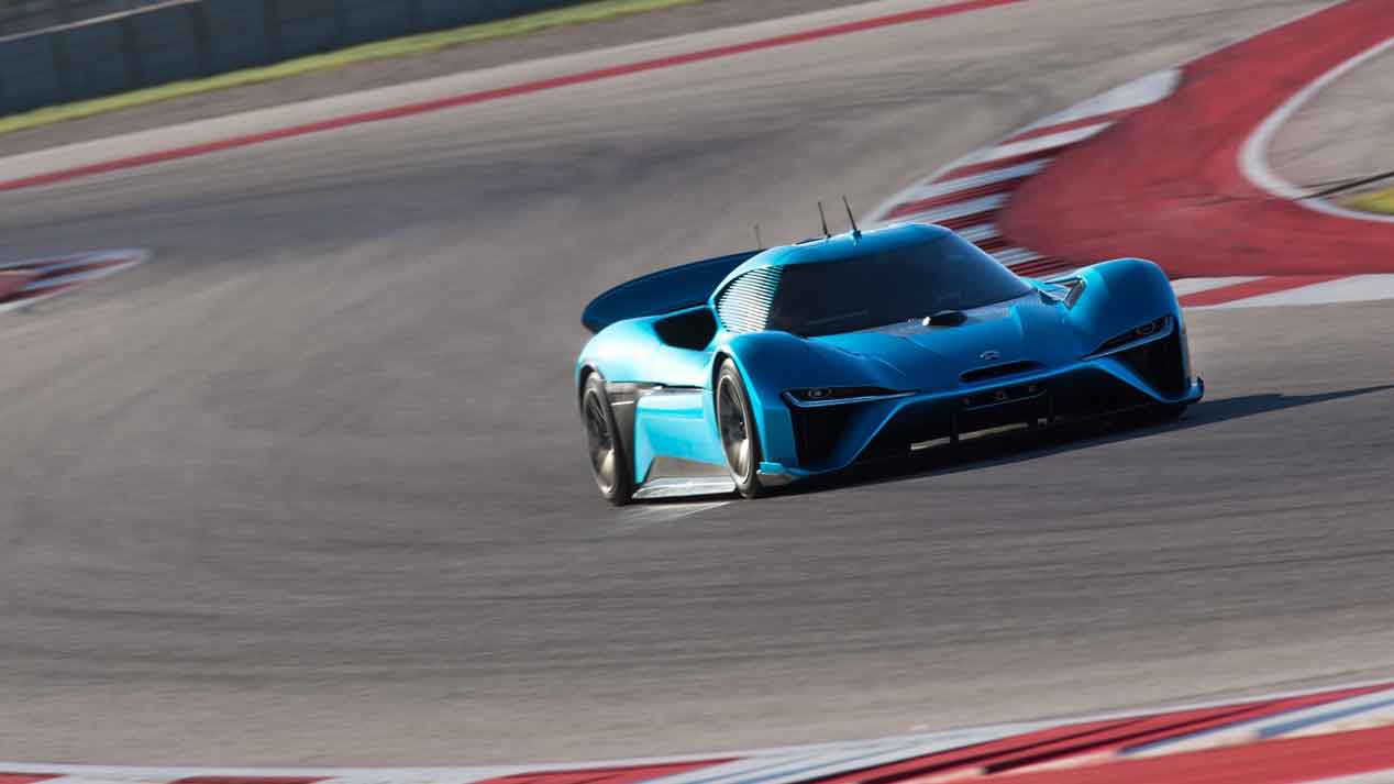 NIO EP9, el coche eléctrico y autónomo más rápido