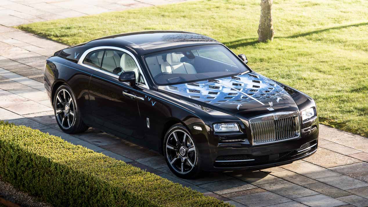 Se ponen a la venta nueve exclusivos Rolls-Royce Wraith inspirados en los rockeros británicos