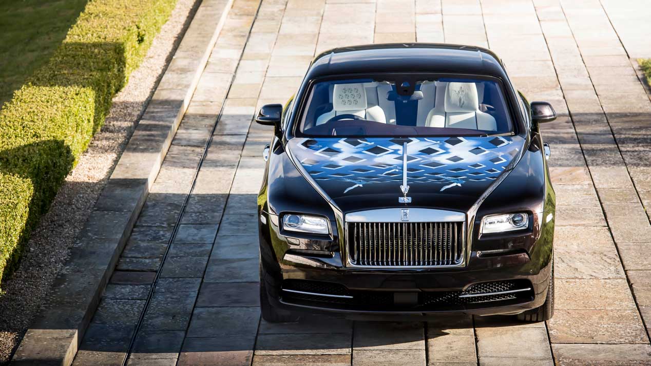 Se ponen a la venta nueve exclusivos Rolls-Royce Wraith inspirados en los rockeros británicos
