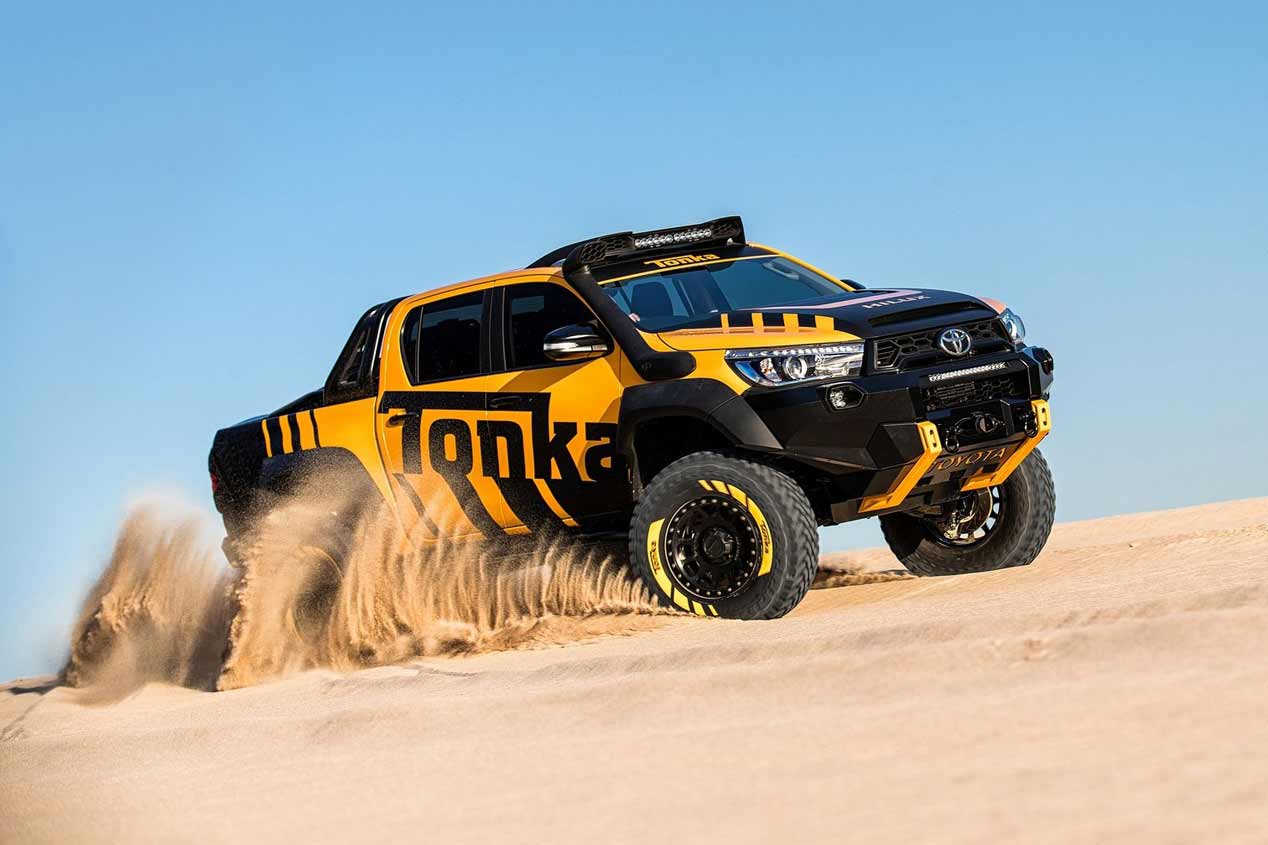 Toyota Hilux Tonka Concept. el 4x4 más salvaje