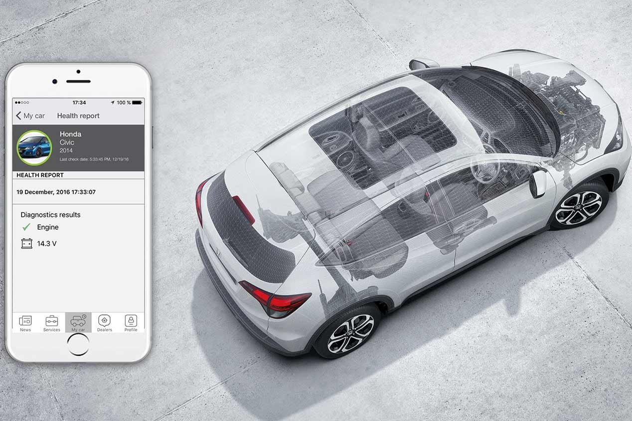El sistema de conectividad My Honda, en imágenes