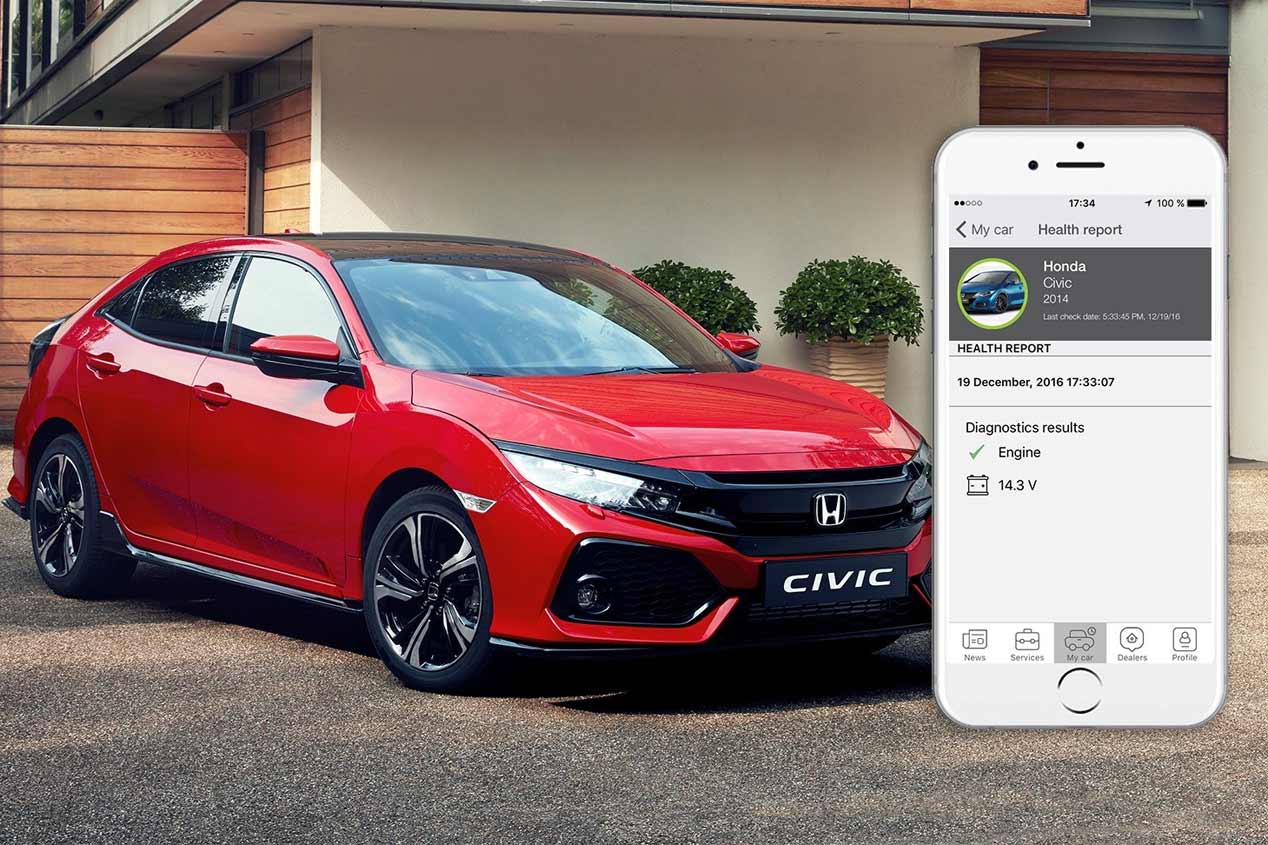 El sistema de conectividad My Honda, en imágenes