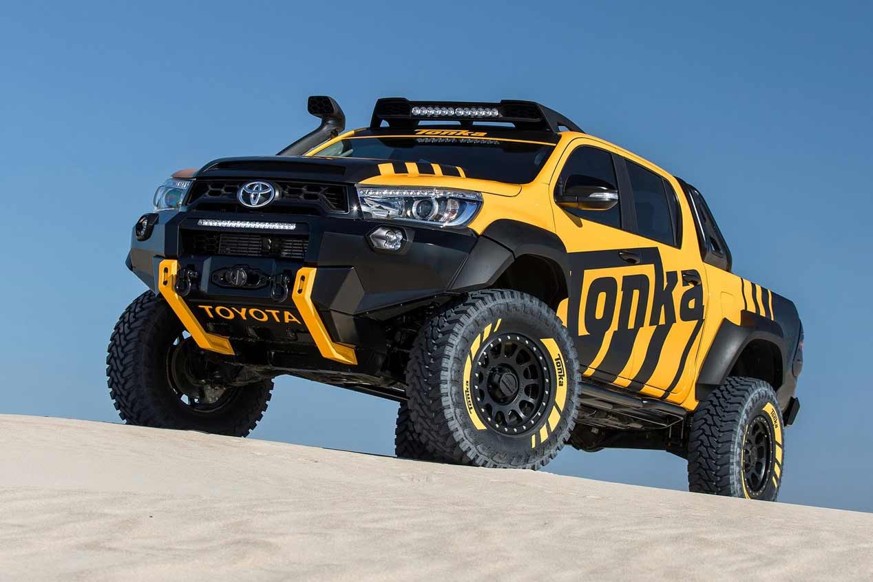Toyota Hilux Tonka Concept. el 4x4 más salvaje
