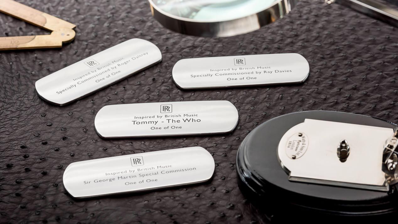 Se ponen a la venta nueve exclusivos Rolls-Royce Wraith inspirados en los rockeros británicos