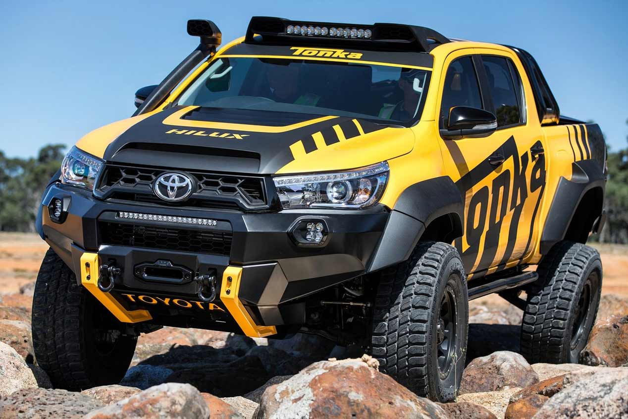 Toyota Hilux Tonka Concept. el 4x4 más salvaje
