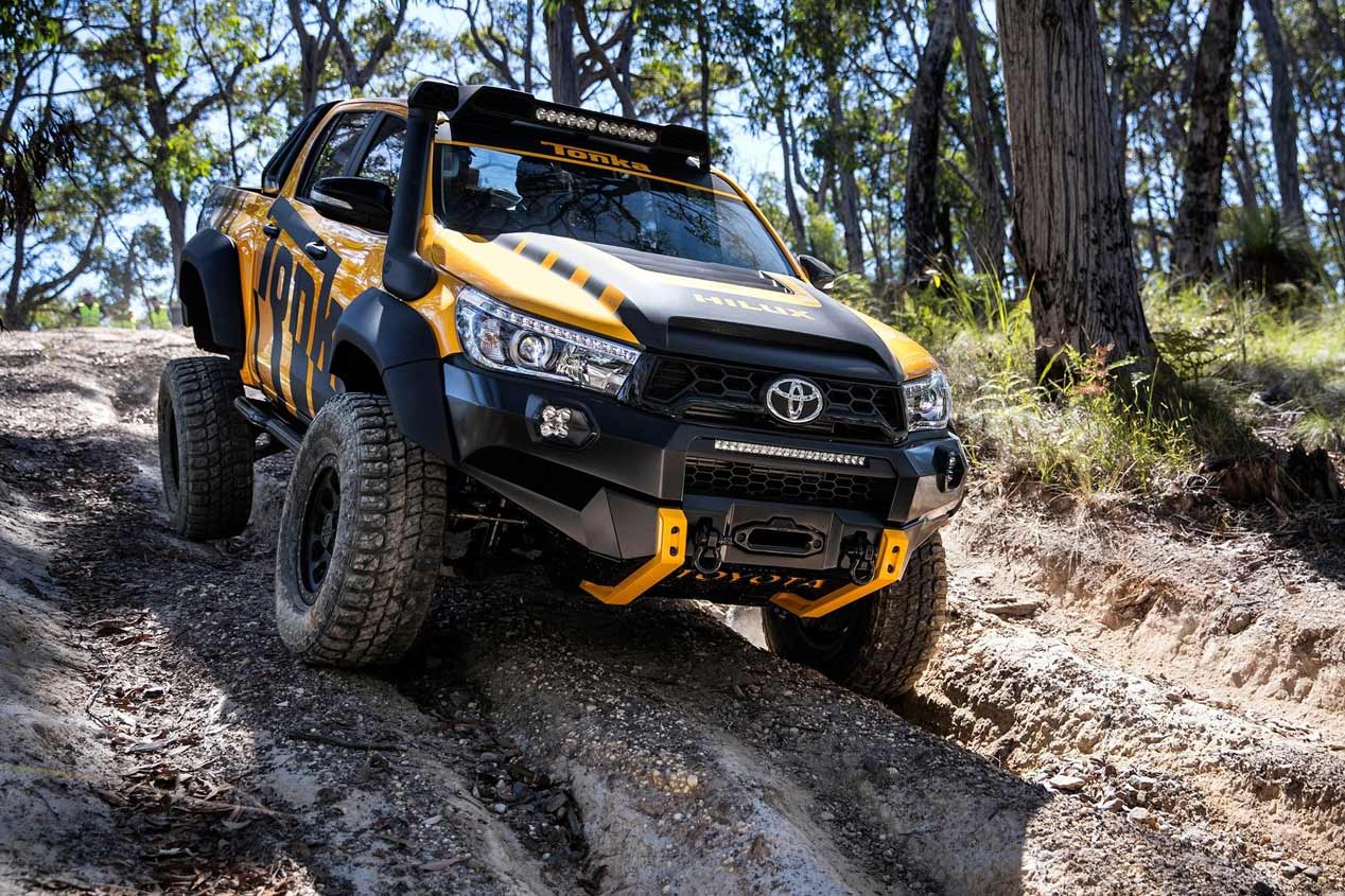 Toyota Hilux Tonka Concept. el 4x4 más salvaje