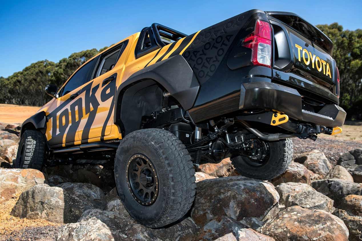 Toyota Hilux Tonka Concept. el 4x4 más salvaje