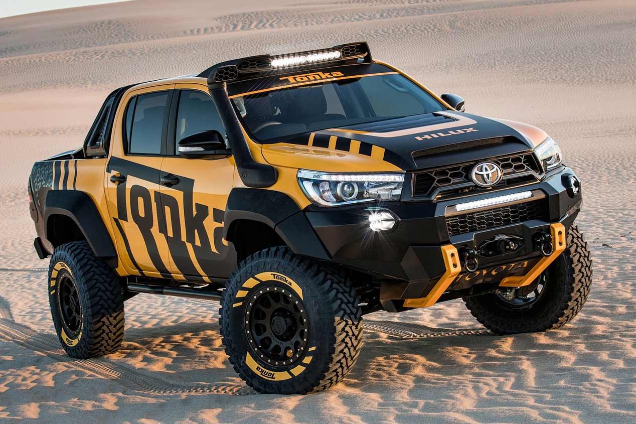 Toyota Hilux Tonka Concept. el 4x4 más salvaje