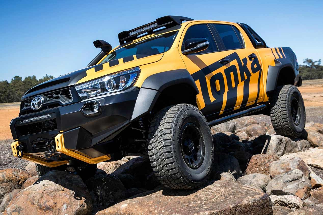 Toyota Hilux Tonka Concept. el 4x4 más salvaje
