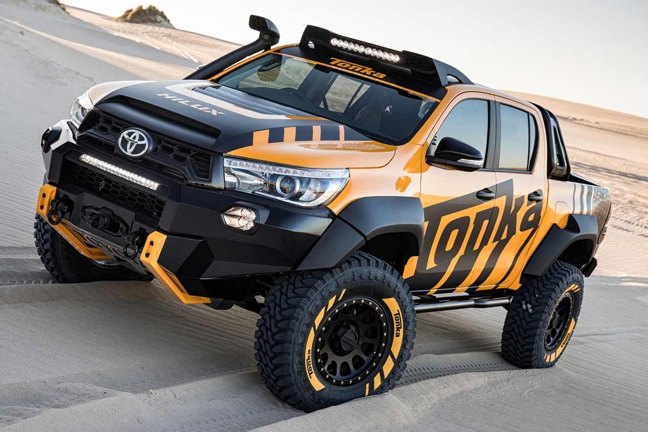 Toyota Hilux Tonka Concept. el 4x4 más salvaje