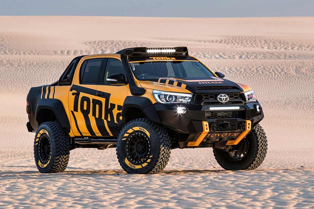 Toyota Hilux Tonka Concept. el 4x4 más salvaje