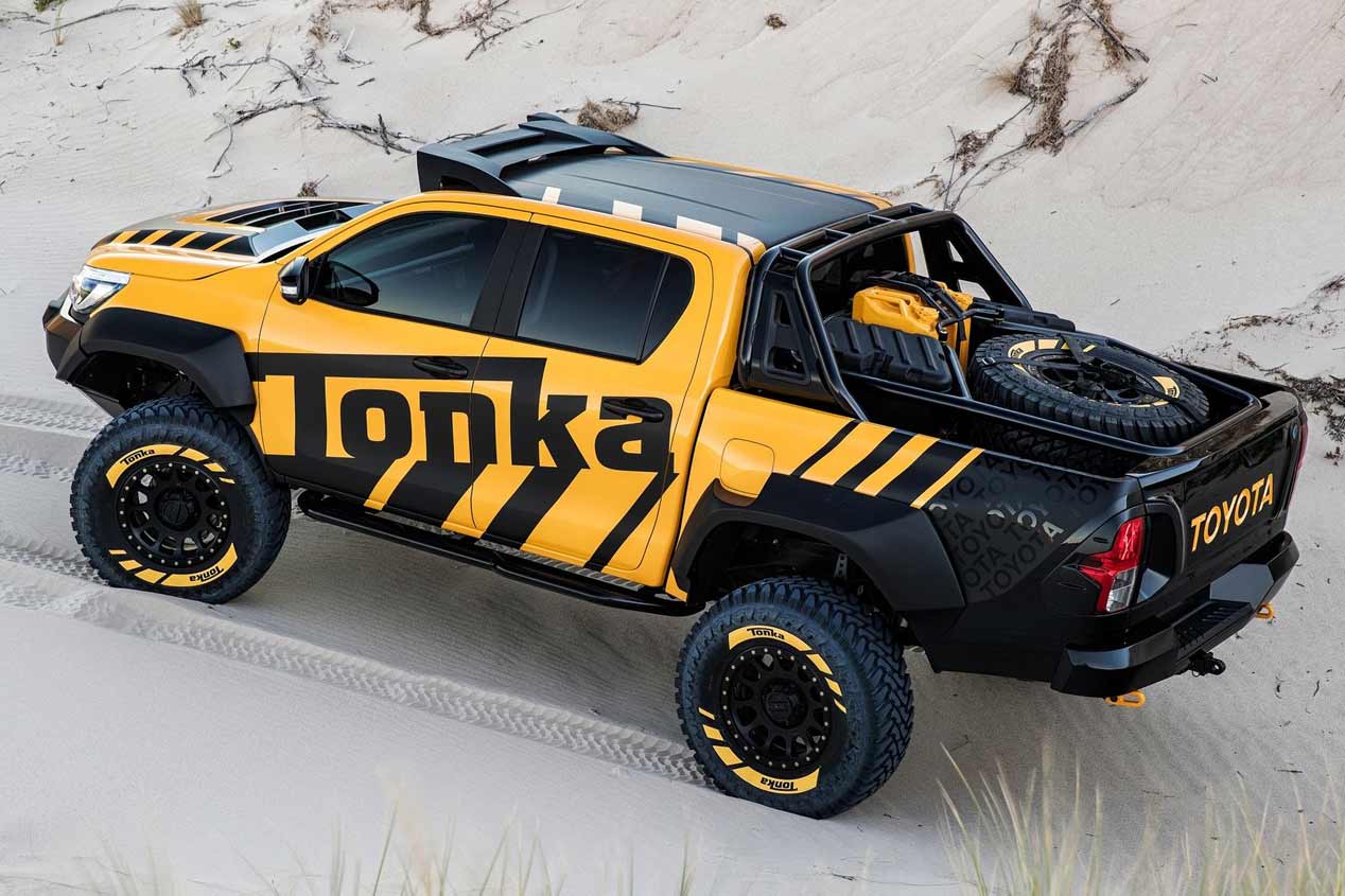 Toyota Hilux Tonka Concept. el 4x4 más salvaje