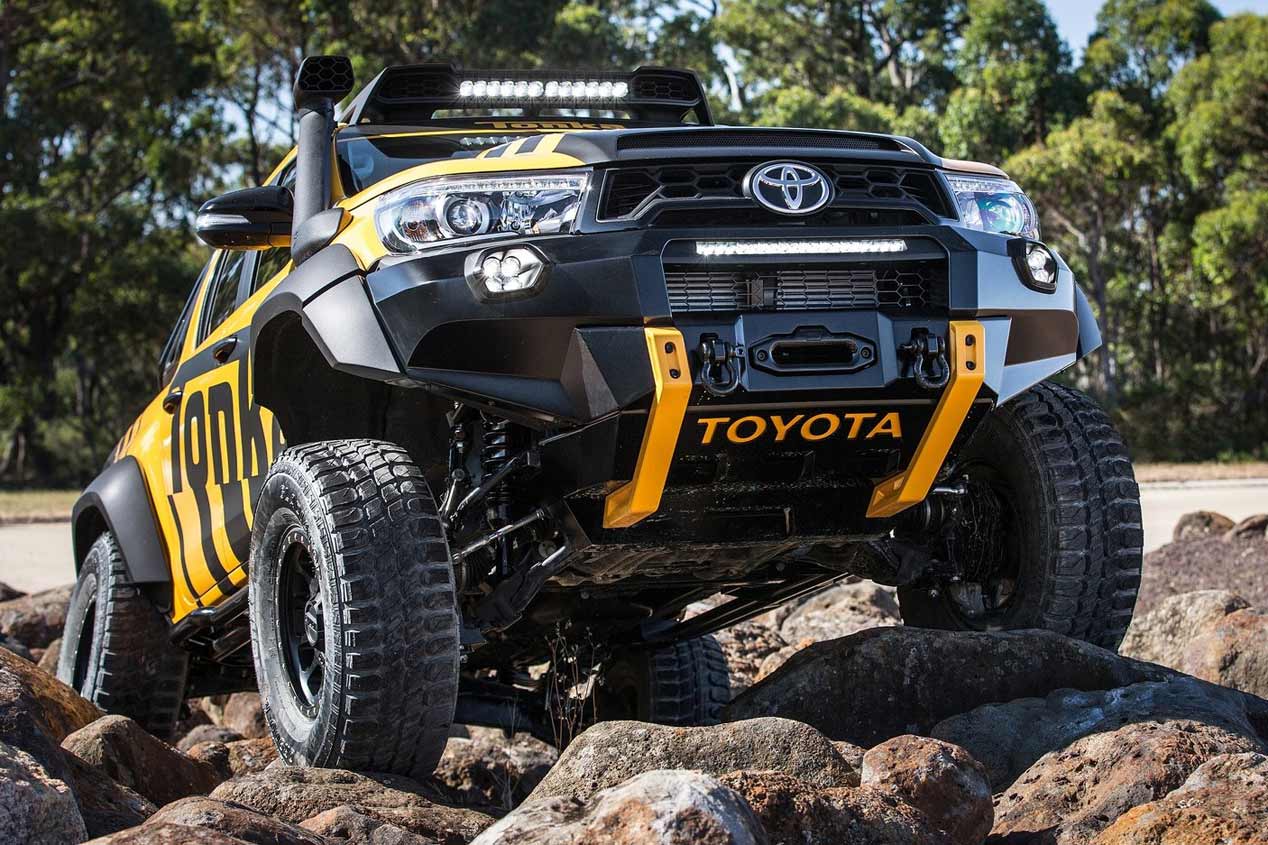Toyota Hilux Tonka Concept. el 4x4 más salvaje