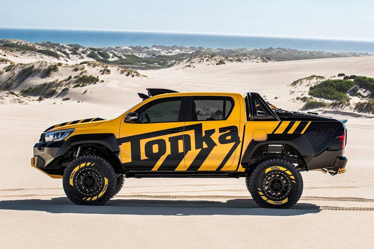 Toyota Hilux Tonka Concept. el 4x4 más salvaje