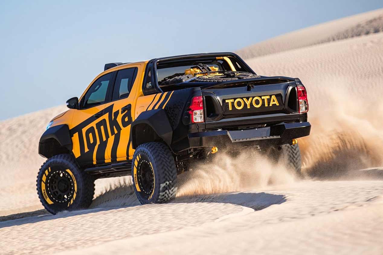 Toyota Hilux Tonka Concept. el 4x4 más salvaje