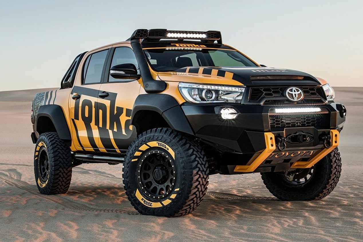 Toyota Hilux Tonka Concept. el 4x4 más salvaje