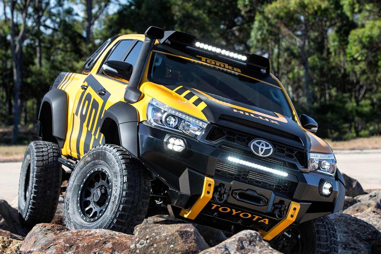 Toyota Hilux Tonka Concept. el 4x4 más salvaje