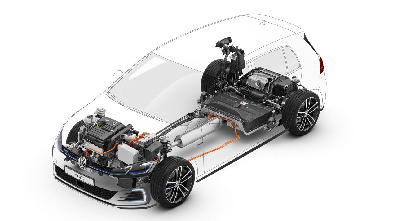 VW e-Golf y Golf GTE, probamos los Golf más eficientes