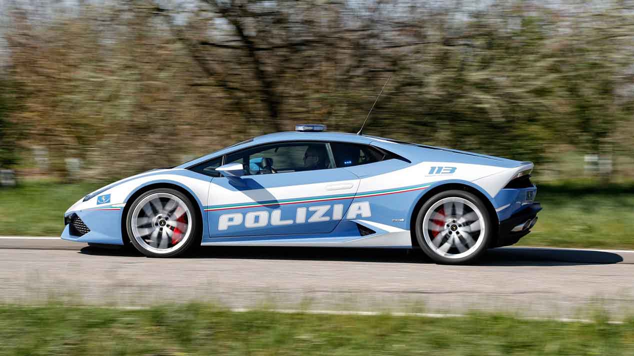 Lamborghini Huracán Polizia: el nuevo coche en el que patrullará la policía italiana