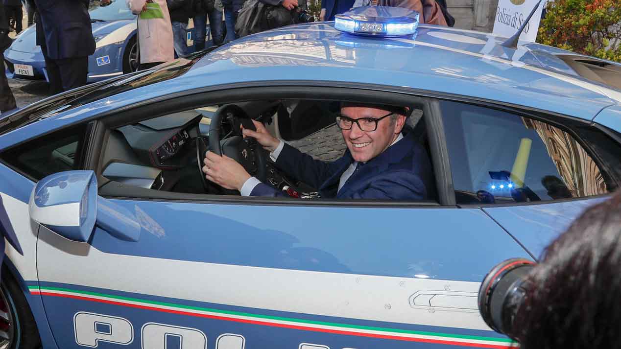 Lamborghini Huracán Polizia: el nuevo coche en el que patrullará la policía italiana