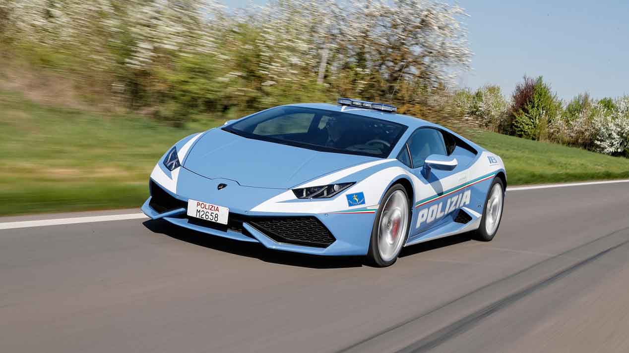 Lamborghini Huracán Polizia: el nuevo coche en el que patrullará la policía italiana