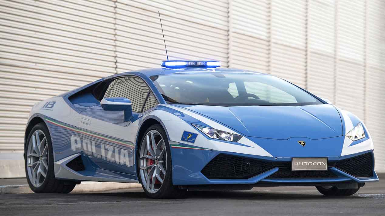Lamborghini Huracán Polizia: el nuevo coche en el que patrullará la policía italiana