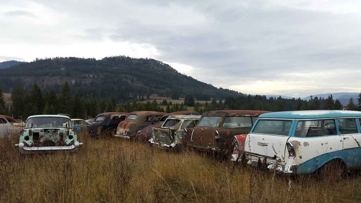 A la venta una casa con 340 coches