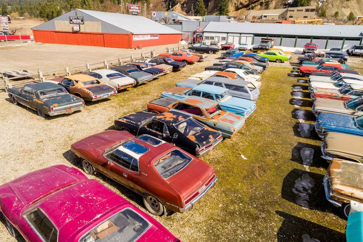 A la venta una casa con 340 coches