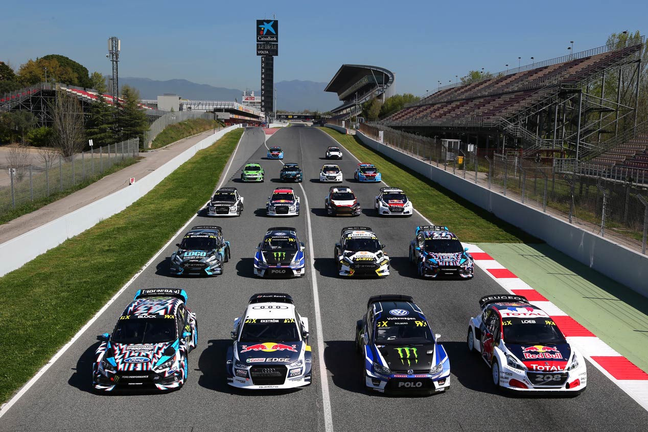 Las mejores imágenes del Rallycross en Barcelona