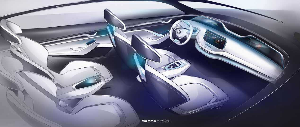 Skoda Vision E Concept, nuevas fotos