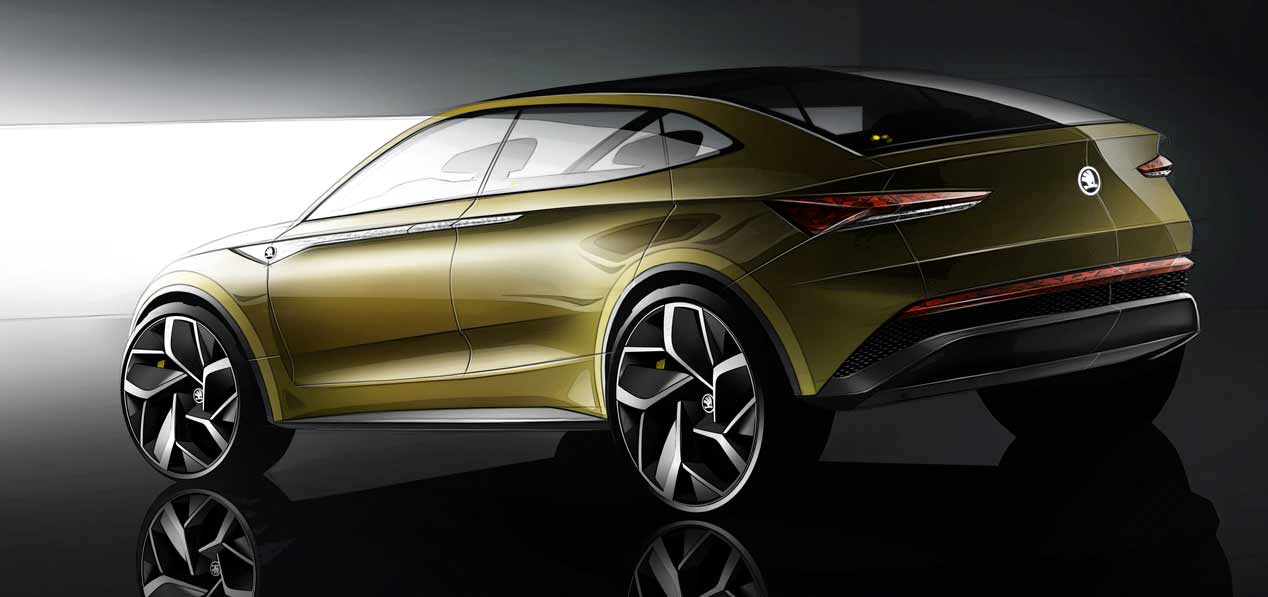 Skoda Vision E Concept, nuevas fotos