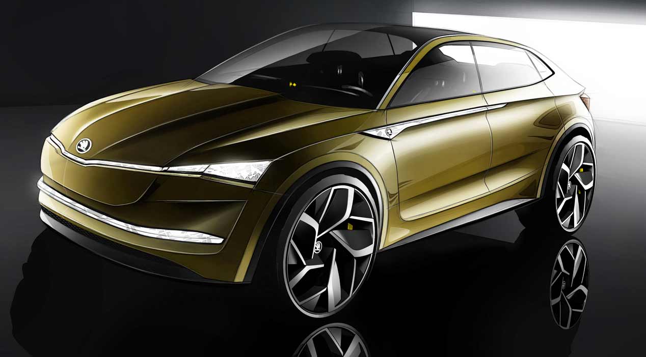 Skoda Vision E Concept, nuevas fotos