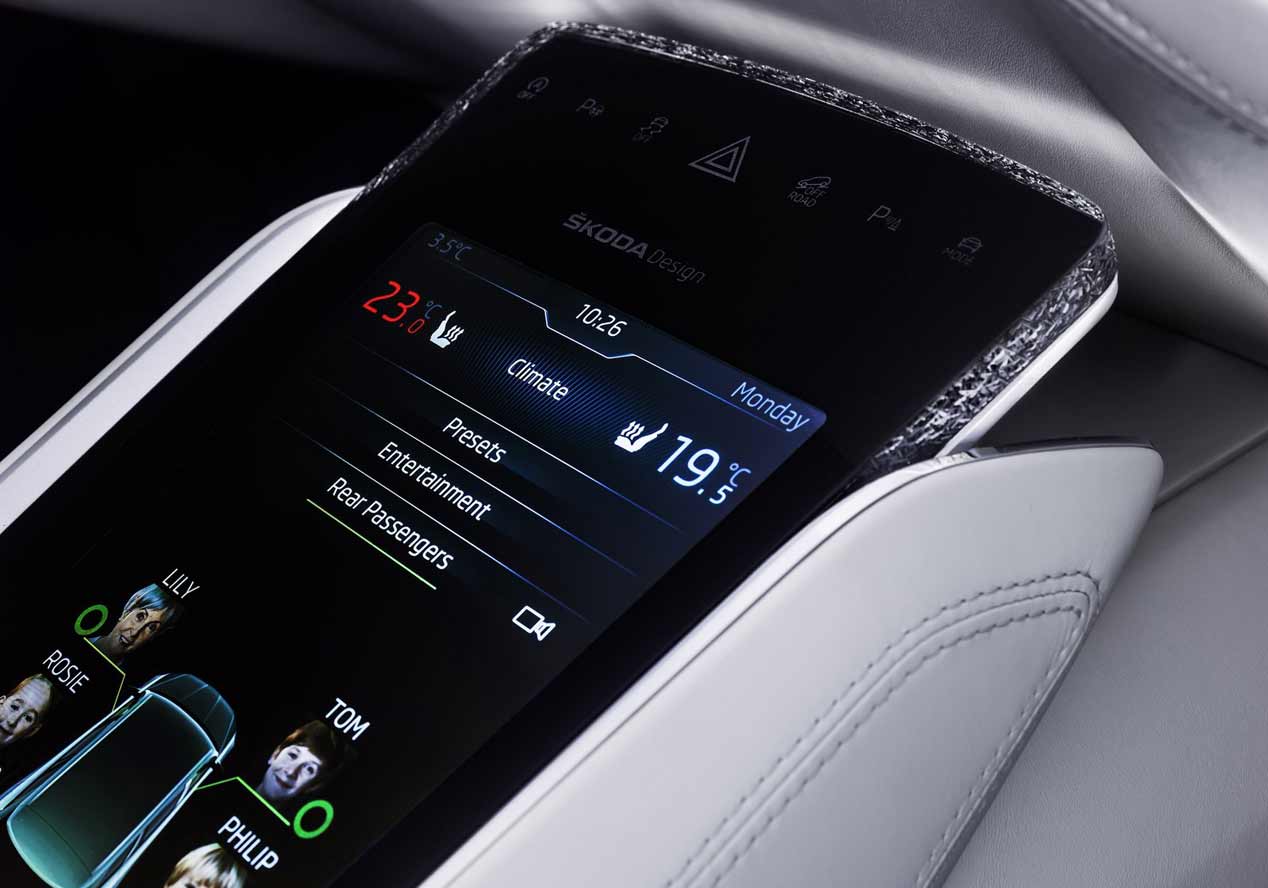 Skoda Vision E Concept, nuevas fotos