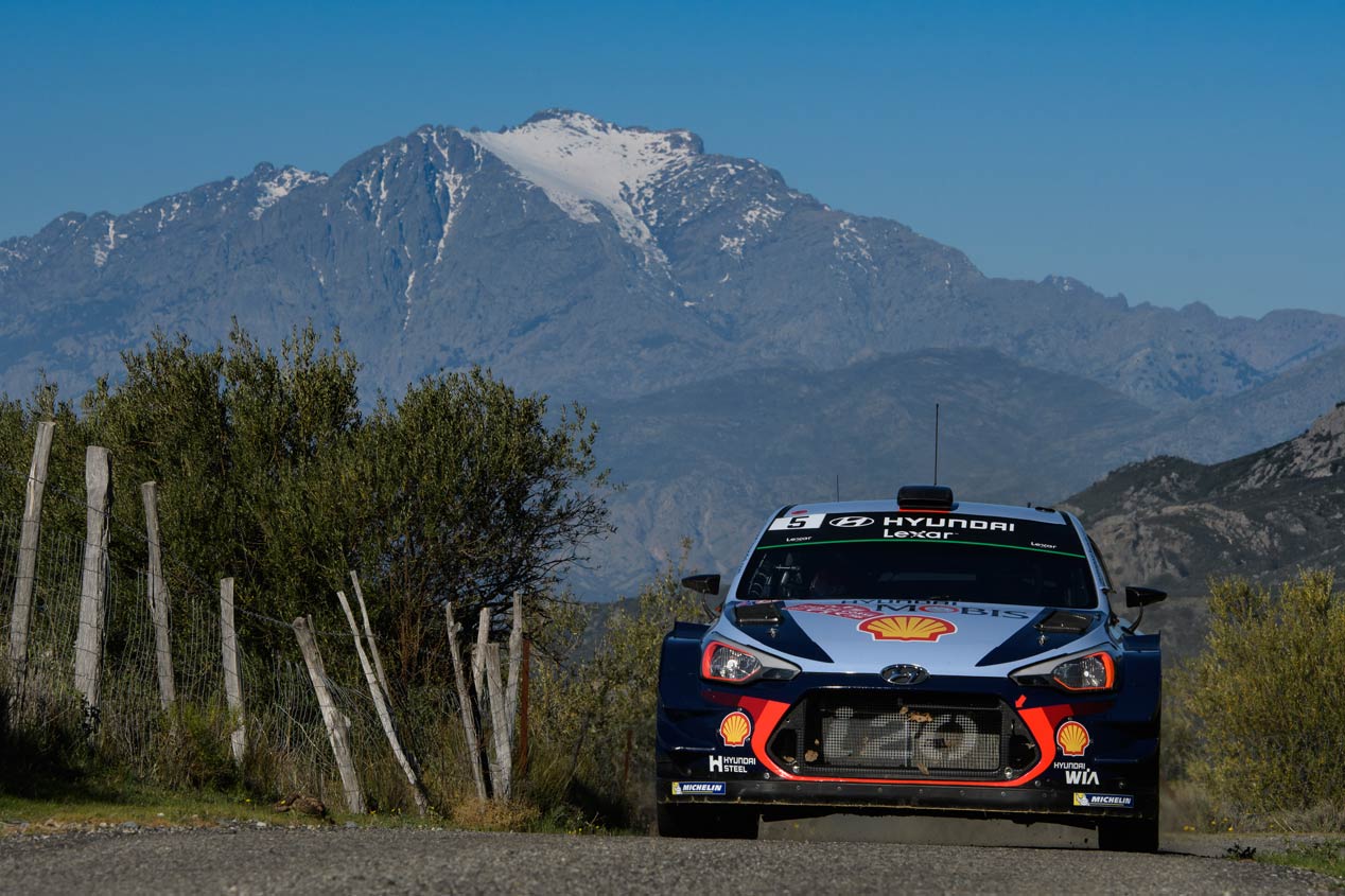 Las mejores imágenes de Hyundai en el Tour de Corse 2017