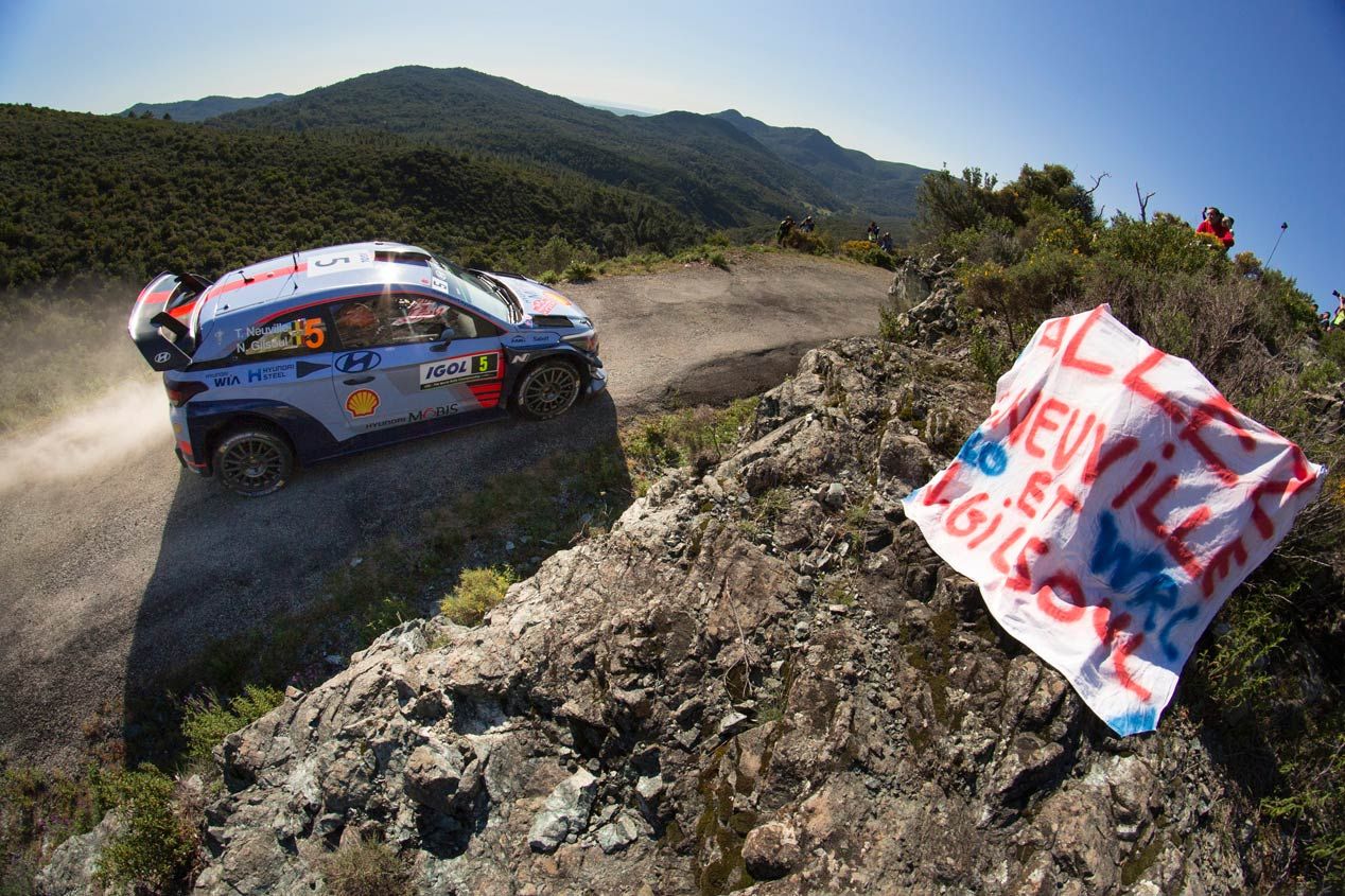 Las mejores imágenes de Hyundai en el Tour de Corse 2017