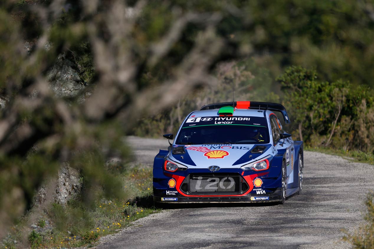 Las mejores imágenes de Hyundai en el Tour de Corse 2017