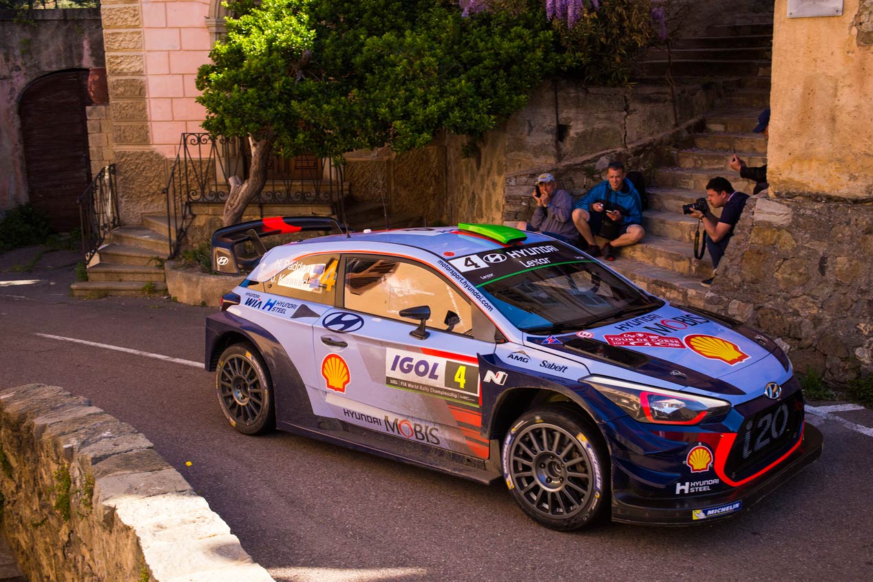 Las mejores imágenes de Hyundai en el Tour de Corse 2017