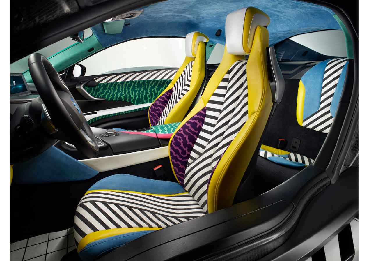 BMW i3 y BMW i8 MemphisStyle: buscando nuevos horizontes en el diseño de coches