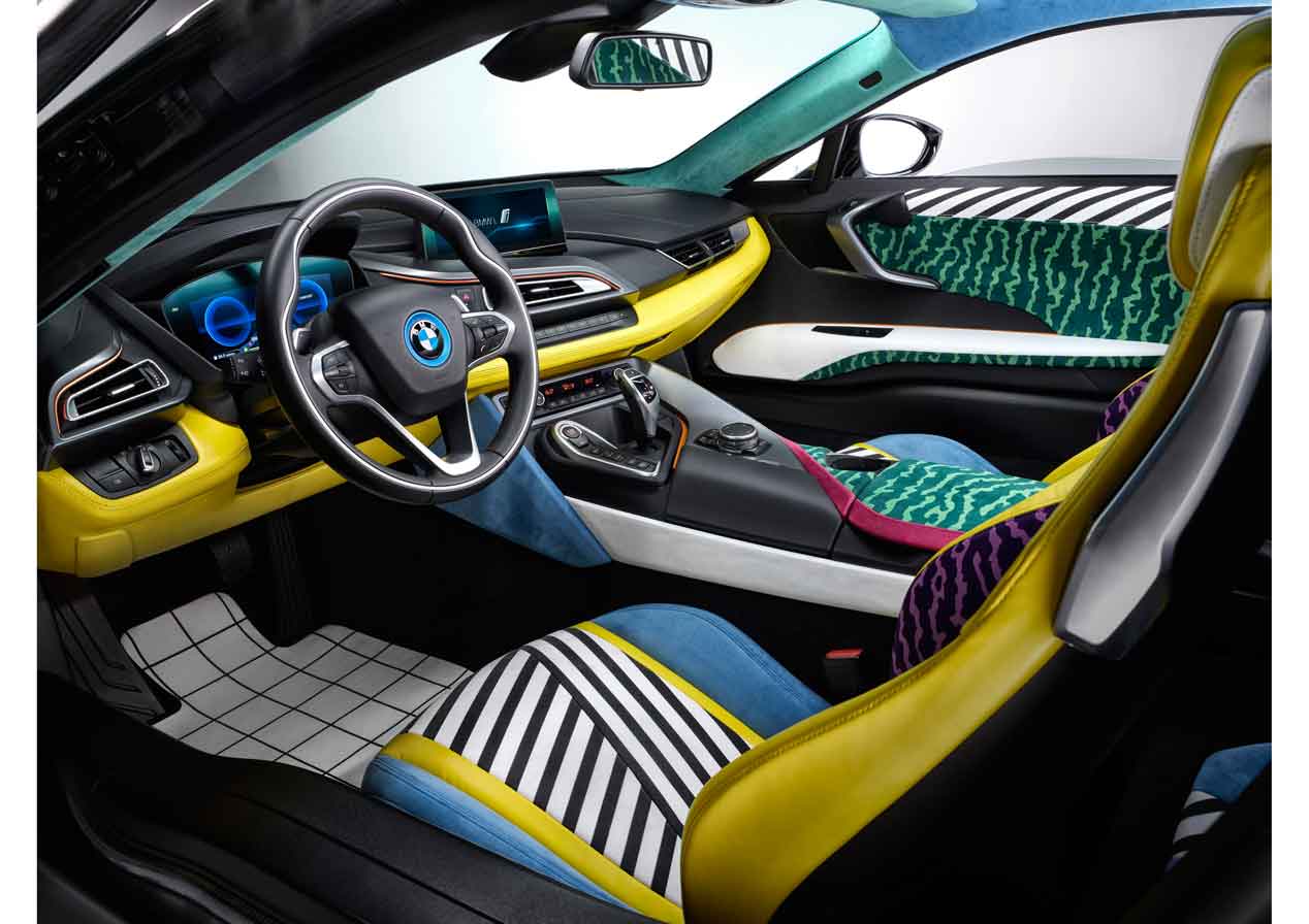 BMW i3 y BMW i8 MemphisStyle: buscando nuevos horizontes en el diseño de coches