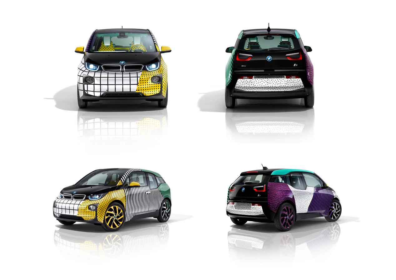 BMW i3 y BMW i8 MemphisStyle: buscando nuevos horizontes en el diseño de coches